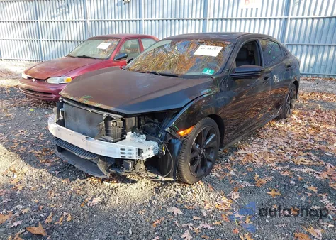 2017 Honda Civic Sport Touring из США, поврежденный, VIN SHHFK7H90HU220010